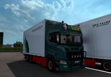 Scania R520 KE Palms Akeri ABверсия 8.0 для Euro Truck Simulator 2 (v1.54.x)