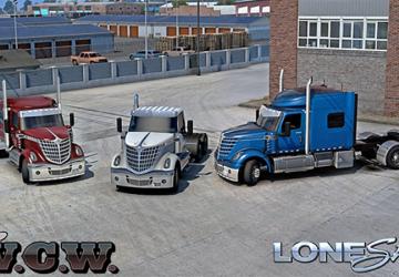 International LoneStar Reworkedверсия 1.0 для American Truck Simulator (v1.46.x)