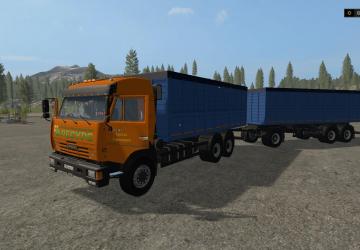 Камаз 53215Z3 + Nefazверсия 1.0.0.0 для Farming Simulator 2017 (v1.5.3.1)