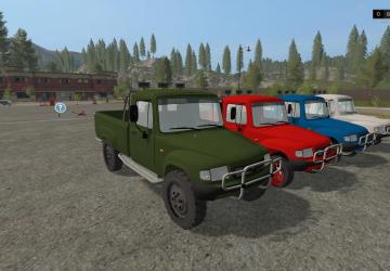 Газ 2308версия 1.1 для Farming Simulator 2017 (v1.5.3.1)