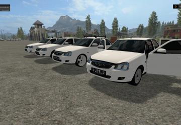 Лада 2170 Приора Турбоверсия 1.0 для Farming Simulator 2017 (v1.5.3.1)