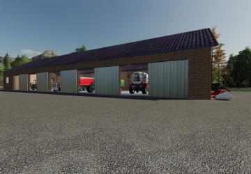 Large Machines Shed Packверсия 1.0.0.1 для Farming Simulator 2019