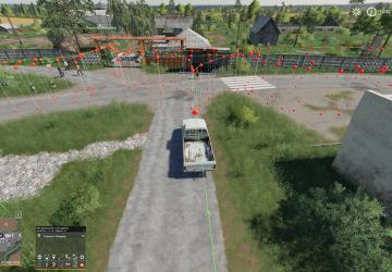 Маршруты Auto Drive для карты «Пионер» - Переделкаv1.1.1.2 для Farming Simulator 2019 (v1.7x)