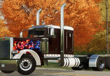 Peterbilt 389версия 1.3.0.3 для Farming Simulator 2022