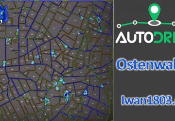 AutoDrive Course «Ostenwalde»версия 1.0.1.0 для Farming Simulator 2022