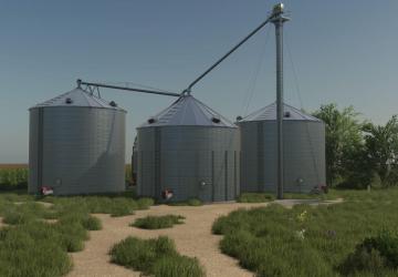 Small 3 Bin Binsite With Dryerверсия 1.0.0.0 для Farming Simulator 2025