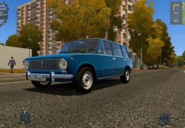 ВАЗ 2102 голубаяверсия 1.0 для City Car Driving (v1.5.8)