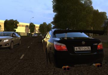 BMW М5 E60версия 1.0 для City Car Driving (v1.5.7, 1.5.8)