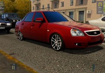 Lada Priora 2014версия 1.0 для City Car Driving (v1.5.8)