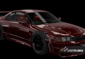 Sayrx Nissan GT-R R33 Nismoверсия 5.0 для Assetto Corsa
