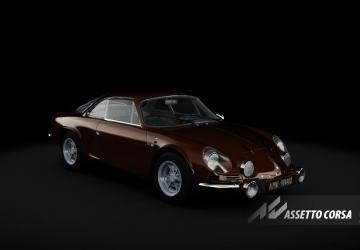 Alpine-Renault A110 1600S 1972версия 0.5.1 для Assetto Corsa