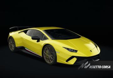 Lamborghini Huracan Performante quadверсия 1.0 для Assetto Corsa