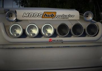 Hella Orange Headlights Bulbsверсия 1.9 для Euro Truck Simulator 2 (v1.54.x)