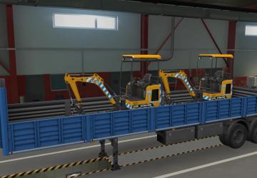 Прицеп собственный бортовой СЗАП-9340версия 3.0 для Euro Truck Simulator 2 (v1.54.x, 1.55.x)