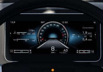 Westernstar 57x Improved Dashboardверсия 1.0 для American Truck Simulator (v1.46.x)