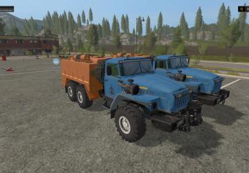 Урал 4320 Снегоуборщикверсия 1.0 для Farming Simulator 2017 (v1.5.3.1)