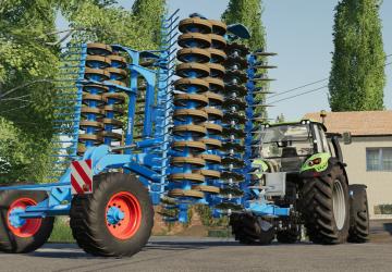 Lemken Heliodor 9/600версия 1.2.0.0 для Farming Simulator 2019