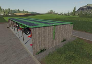 Shed Solar Panelsверсия 1.1.0.0 для Farming Simulator 2019