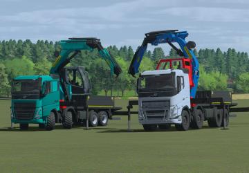 Volvo FH Palfingerверсия 1.0.0.0 для Farming Simulator 2022