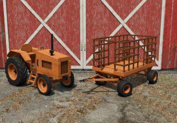Wooden Tractor Setверсия 1.0.0.0 для Farming Simulator 2025