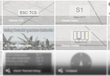 Classic UIверсия 1.8 для BeamNG.drive (v0.33.x)