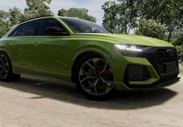 Audi RS Q8версия 1.0 для BeamNG.drive (v0.33.x)