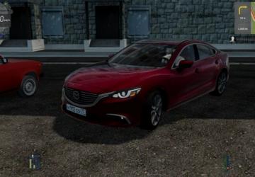 Mazda 6 2018версия 1.0 для City Car Driving (v1.5.9)