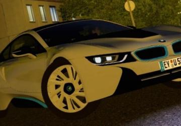 BMW i8версия 1.0 для City Car Driving (v1.5.9)