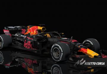 RedBull Racing RB14версия 1.0 для Assetto Corsa