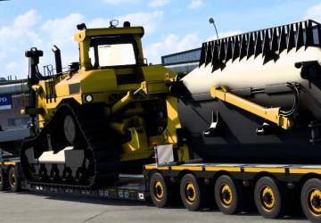 Низкорамник BBM Trailer EB5версия 3.4.2 для Euro Truck Simulator 2 (v1.54.x)