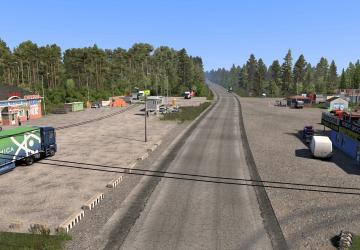 Карта «Республика Карелия»версия 15.5 для Euro Truck Simulator 2 (v1.54-1.55)