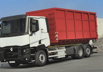 Hooklift chassis for Renault Tверсия 1.7 для Euro Truck Simulator 2 (v1.54.x)