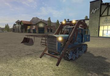 ДТ75 ВгТЗ стогомётверсия 1.0.0.2 для Farming Simulator 2017 (v1.5.3.1)