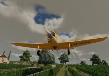 Zlín Z-37 Čmelákверсия 1.0.0.0 для Farming Simulator 2022