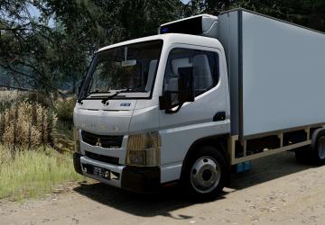 Mitsubishi Fuso Canterверсия 1.0 для BeamNG.drive (v0.33.x)