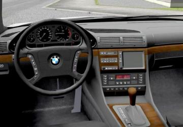 BMW 740d E38версия 1.0 для City Car Driving (v1.5.8)