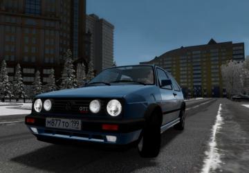 Volkswagen Golf 2 1.6Dверсия 1.0 для City Car Driving (v1.5.8)