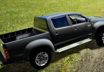 Toyota Hilux 3.0 D 4WDверсия 1.1 для City Car Driving (vSpeedo)