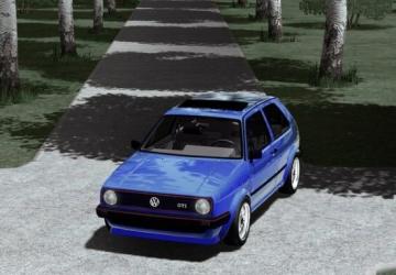 Volkswagen Golf 2 GTIверсия 1.0 для City Car Driving (v1.5.8)