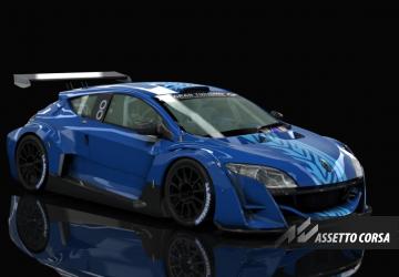 Megane Trophy II FRV6версия 1.0 для Assetto Corsa