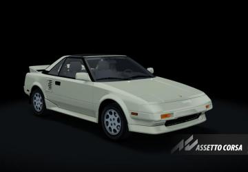1988 Toyota MR2 AW11 Turbo Assetto Specверсия 1.0 для Assetto Corsa