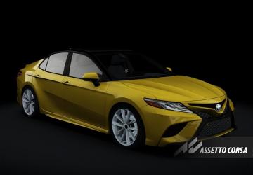 Toyota Camry xse 2019версия 1.1 для Assetto Corsa