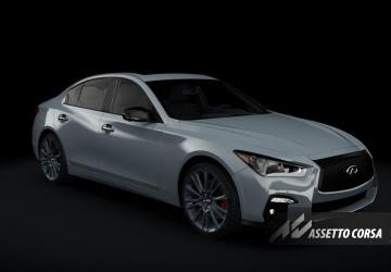 Infiniti Q50 Red Sport 400версия 1.0.1 для Assetto Corsa