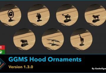 GGMS Hood Ornamentsверсия 1.3.0 для SnowRunner (v17.2)