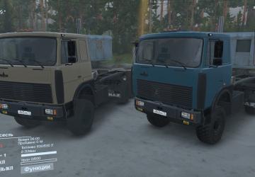 Пак МАЗовверсия 1.2 для SpinTires (v03.03.16)