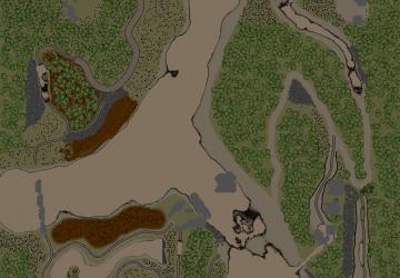 Карта «Река»версия 1.0 для SpinTires (v03.03.16)