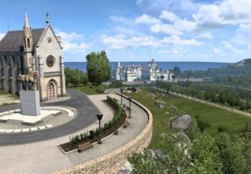 Patrons Island – Grand Utopia Addonверсия 1.3 для Euro Truck Simulator 2 (v1.54.x)