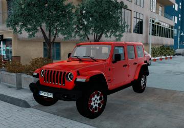 Jeep Wrangler 2022версия 1.1 для Euro Truck Simulator 2 (v1.54.x)