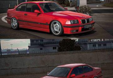 BMW E36версия 3.1 для American Truck Simulator (v1.45.x)