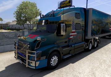 Новый тюнинг для Volvo VNLверсия 2.0 для American Truck Simulator (v1.45.x)